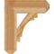 Ekena Millwork Merced Craftsman Rough Sawn Bracket, Western Red Cedar, 6"W x 22"D x 26"H BKT06X22X26MRC04RWR - alternate 3